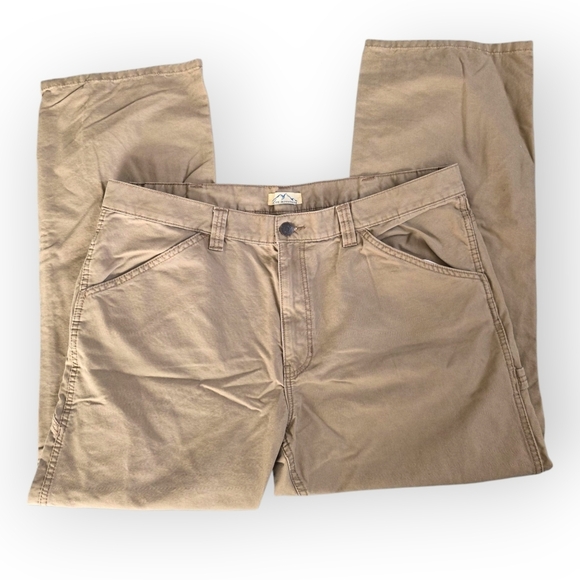 Blue Mountain Other - 🔥5 FOR $25🔥Blue Mountain Khaki Carpenter Pants, Mens Size 40x32